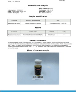 PARA PHARMA DECAN 500mg