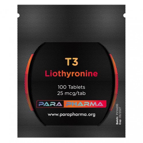 PARA PHARMA T3 25MCG 3 Para Pharma T3 25mcg