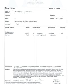 Para Pharma Arimidex 1mg