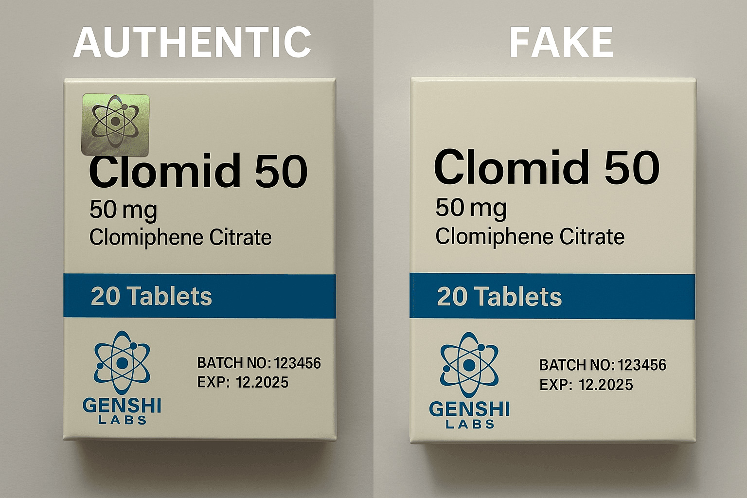 counterfeit Genshi steroids